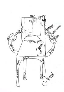 Comfy Chair drawing 