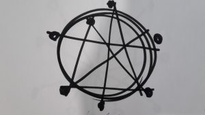 abstract drawing circle lines