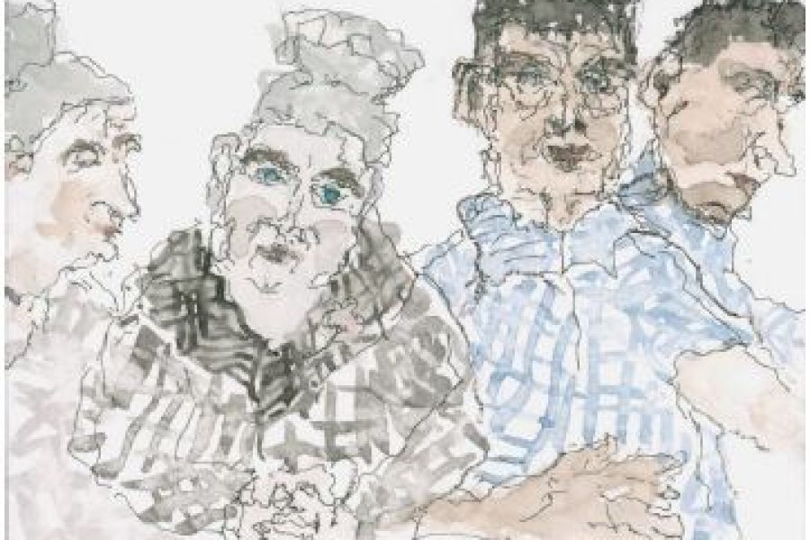 drawing of people